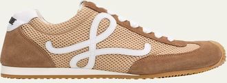 Loewe Ballet Runner 2.0 Sneakers in Suede and Mesh