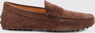 Tod's Mocassini driver in pelle scamosciata con traversina e gommini