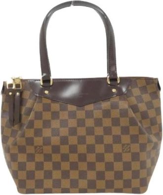 Louis Vuitton Pre-owned Handbags, female, Brown, Size: ONE SIZE Pre-owned Damier Handbag