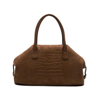 Themoir&egrave; Talia Tas - Dames - Tassen - Bruin - Maat: ONE Size Leer