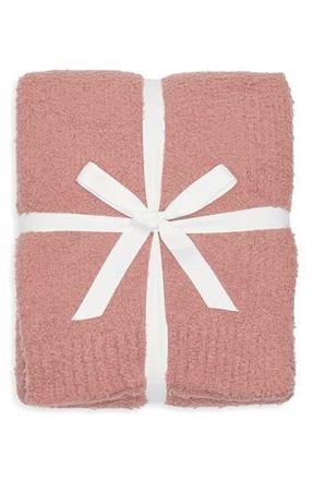 Nordstrom Rack Butter Throw Blanket in Tan Burlwood at Nordstrom Rack