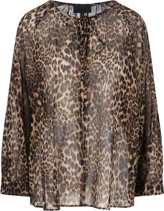 Nili Lotan Silk Chiffon Blouse