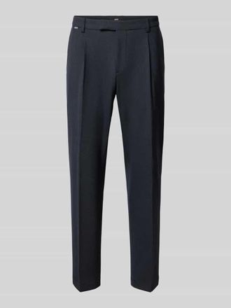 Cinque Straight Fit Hose mit Viskose-Anteil Modell Salto in Marine, Gr&ouml;&szlig;e 102