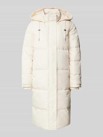 Only Regular Fit Steppmantel mit Kapuze mit Tunnelzug Modell IRENE in Offwhite, Gr&ouml;&szlig;e M
