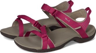 Teva Womens Verra Sandal, Cherries Jubilee/Chocolate Brown, 2.5 UK
