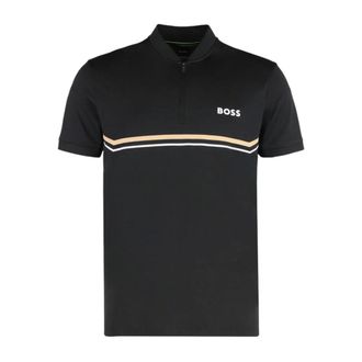 HUGO BOSS Hugo, Polo Shirts, male, Black, Size: XL Polo Mc