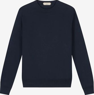 Aur&eacute;lien Pullover mit Rundhalsausschnitt aus Merinowolle City Crew