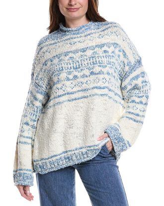 Free People Dani Pattern Sweater