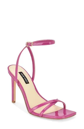 Nine West Penelope Sandal in Dark Pink at Nordstrom, Size 6