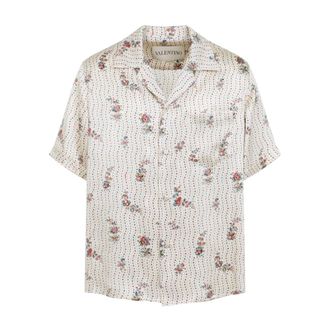 Valentino 8V3Aa111B9G Shirt - male - Valentino - Short Sleeve Shirts - Multicolor - M - Shirts