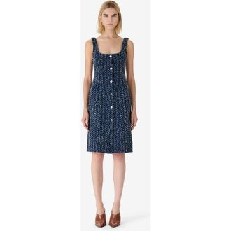 Iro Vanina Denim Dress in Denim Curl at Nordstrom, Size 34 Eu