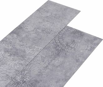 vidaXL Laminas De Suelo De Pvc Autoadhesivas Cemento Gris 30,5 X 61 Cm Vidaxl