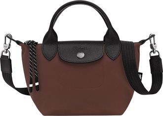 Longchamp Le Pliage Extra Small Crossbody Bag in Cocoa at Nordstrom