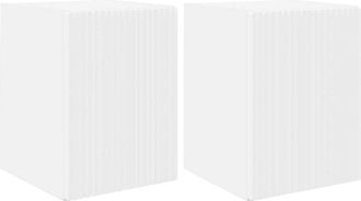 vidaXL Mueble De Tv Montado En La Pared 2 Pcs 30 X 31 X 40 Cm Vidaxl