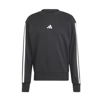 adidas Essentials 3-Stripes French Terry Sweatshirt - Heren - Sportshirts - Zwart - XL - Katoen - Fitness