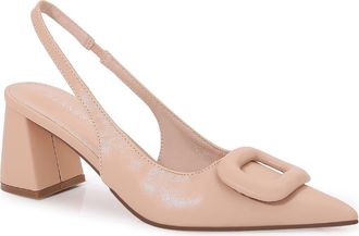 Berness Autumn Slingback Pump in Beige at Nordstrom Rack, Size 6.5