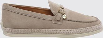 Tod's Mocassini in pelle liscia con gommini e logo inciso