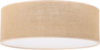 OEM L&aacute;mpara De Techo Juta Plexi Beige 40cm E27