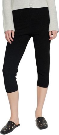 Chlo&eacute; Knit Leggings - Black