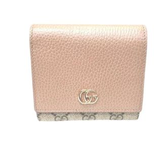 Gucci Pre-owned Wallets, female, Beige, Size: ONE SIZE Pre-owned GG Supreme Leather Bifold Wallet