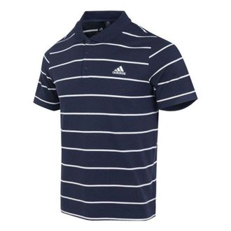 adidas Fi Stripe Polo Shirt Navy IA8164