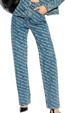 Alexander Wang Denim Printed Jeans Size 25/63
