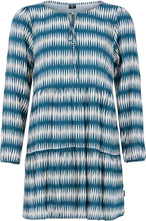 Protest Strandkleid PROTEST Kleid PRTJESS, Damen, Gr. XL, EURO, blau (raku blau), Obermaterial: 100% Viskose CV., Kleider Strandkleid