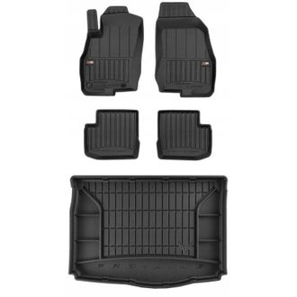 OEM Set 3d Alfombrillas Y Tapete Fiat Grande Punto 5d Hatchback 2005-2012