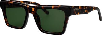 Off-white Virginia Zonnebril - unisex - Zonnebrillen - Bruin - 53 MM - Accessoires