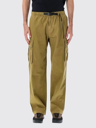 Gramicci Pantaloni cargo in cotone con stampa grafica e gamba larga