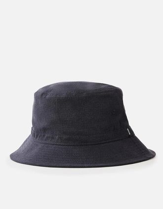 Rip Curl Mens Rip Curl Mens Brand Bucket Hat - Black - Size: L/XL