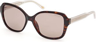 Skechers SE6359 Polarized 52H Womens Sunglasses Tortoiseshell Size 57