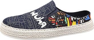 Generic 2025 Mens Breathable Minimalist Comfort Walking Footwear Flexible Sole Design for Daily Outdoor Activities (Blue, 5.5)