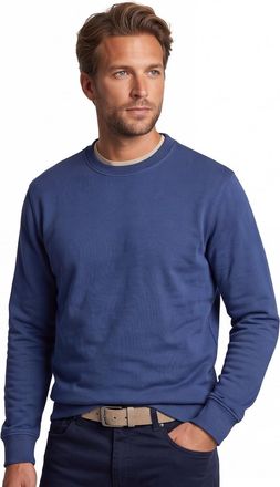 HUGO BOSS Orange We Dye trui blauw effen