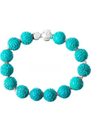 Thomas Sabo Womens KT0146-869-17-L16 Ladies Bracelet - Blue - One Size