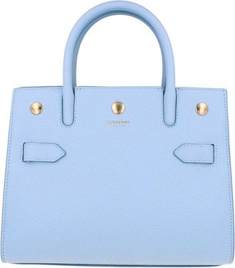 Burberry Womens Tote Top Handle Bag - Pale Blue - One Size