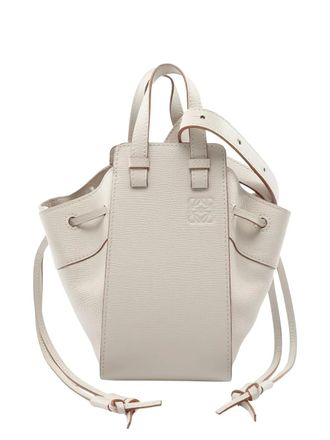 Loewe 2010s mini Hammock leather tote bag - Neutrals