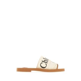 Chloé Sliders, female, Beige, Size: 7 US Cozy Home Slippers for Women