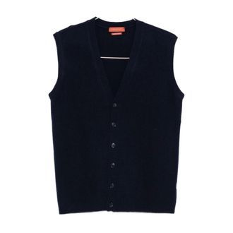 Daniele Fiesoli Cardigans, male, Black, Size: XL Daniele Fiesoli Sweaters Blue