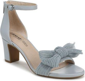 Life Stride Florence Bow Ankle Strap Sandal in Pearl Blue at Nordstrom, Size 6.5