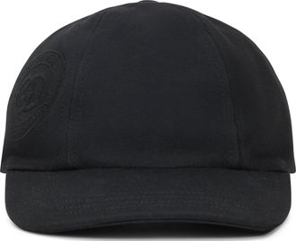 Gucci Mens Cap Curved Brim Black Cotton Hat