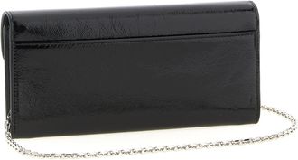 Roger Vivier Womens Black Calfskin Cardholder Accessory