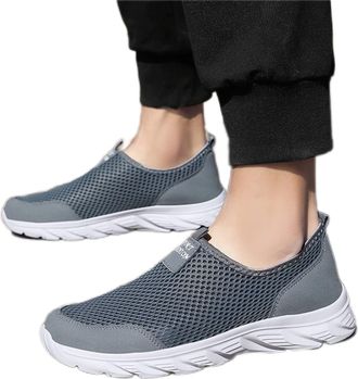 Generic Trainers Men Running Shoes Business Rib Runner Sportschuhe Breathable Lightweight Trainer Beach Barefoot Comfortable Sneakers Walking for Tennis Sport