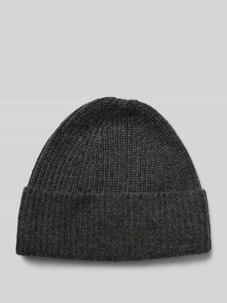 Mc Neal Mütze aus reinem Kaschmir in Dunkelgrau Melange, Größe 1