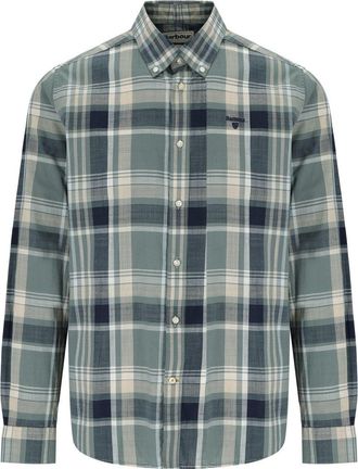 Barbour CAMICIA KIDD VINTAGE TEAL BARBOUR