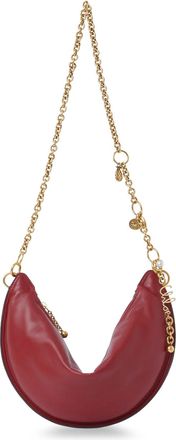 Chlo&eacute; Halfmoon Leather Shoulder Bag-Donna