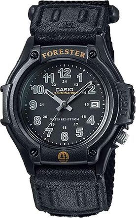 Casio Mens Field Watch with Black Nylon Band - FT-500WC-1BV