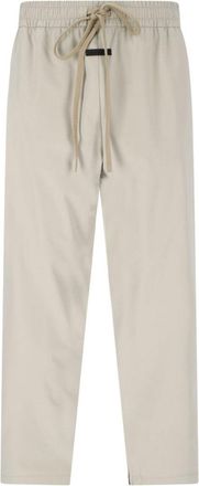 Fear of God Beige Athletic Pants With Logo And Zip Detail