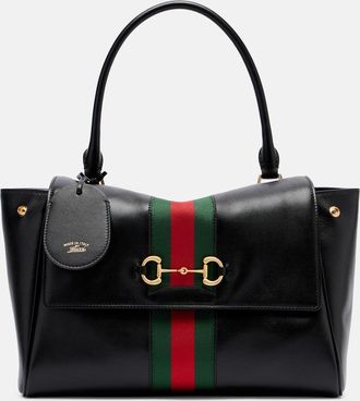Gucci Paparazzo Medium leather tote bag