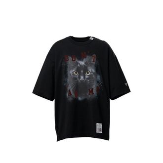 Miharayasuhiro Cat-printed T-shirt
